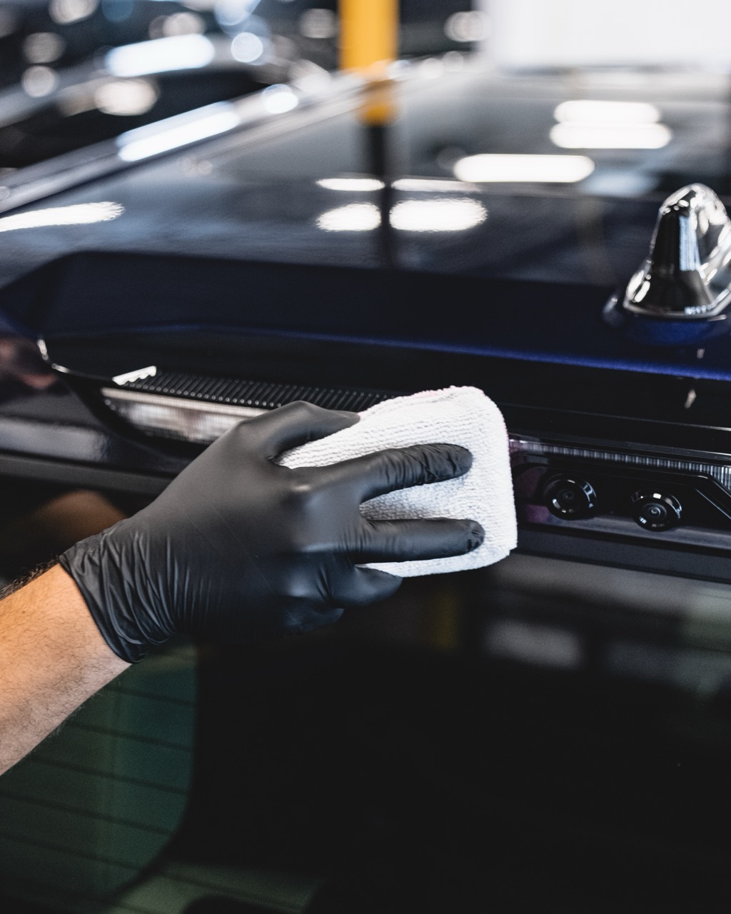 Ceramic coated panel detail